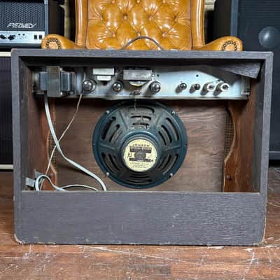 1964 Gibson GA40T Mariner Vintage 1x12 25 Watt Tube Combo Guitar Amplifier! image 5