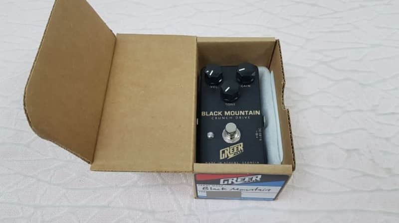Greer Amps Black Mountain Crunch Drive Pedal image 1