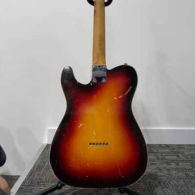 Fender Custom Telecaster 1961 - Sunburst with White Binding image 11