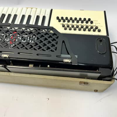 Farfisa Microrgan Made in Italy Rare 1950s-60s Functional with Legs and Lid image 8