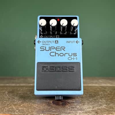 Boss CH-1 Super Chorus (Blue or Pink Label) 1989 - 2001 - Blue image 2