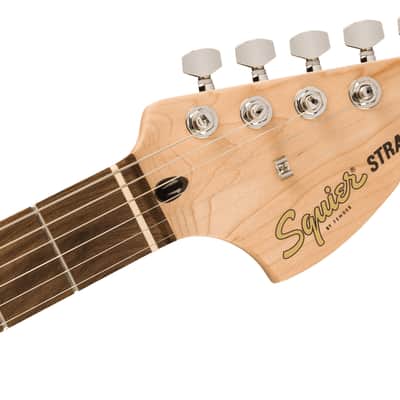 Squier Affinity Series Stratocaster Mustang Micro Pack - Laurel Fingerboard - Black - Gig Bag - HD9 - US - CA - EU - AU - JP image 6