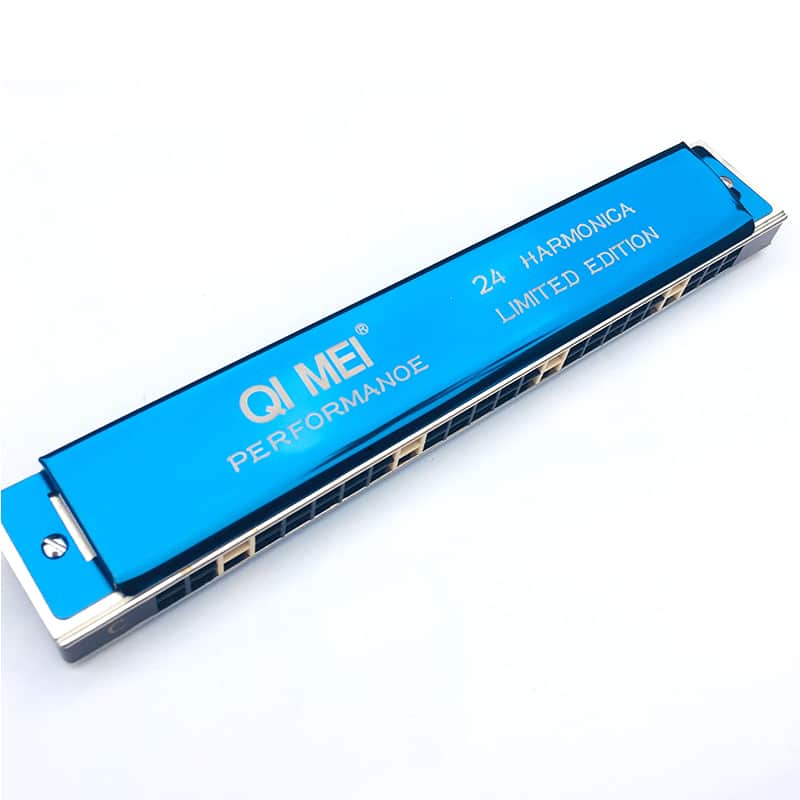 24-hole Tremolo Harmonica , Best Gift Excellent tone image 1
