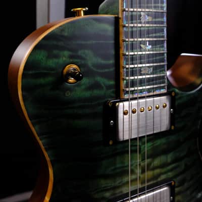 Mint PRS Private Stock McCarty 594 Singlecut - Sage Dragon's Breath image 8