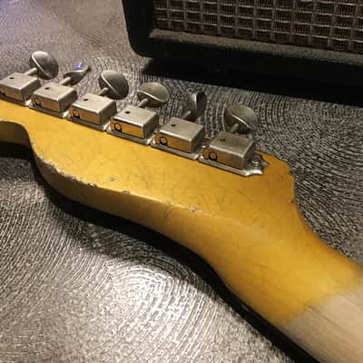 USA Relic Tele Style Electric Guitar Road Worn Grey by Nate's Relic Guitars image 10