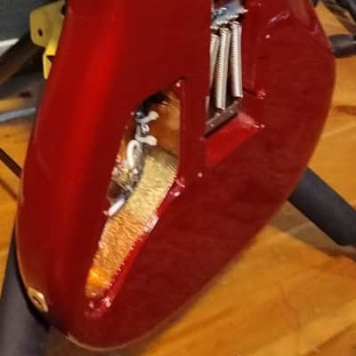 Kramer Rare Vintage Richie Sambora ''RS" 1987 - Candy Red image 4