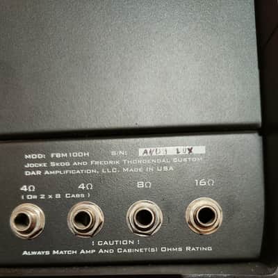DAR Amplification Future Breed Machine Head FBM-100H image 12