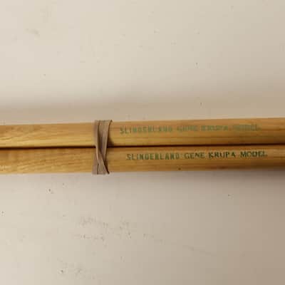 Vintage Rare Slingerland Gene Krupa Signature Drum Stick Pair image 1