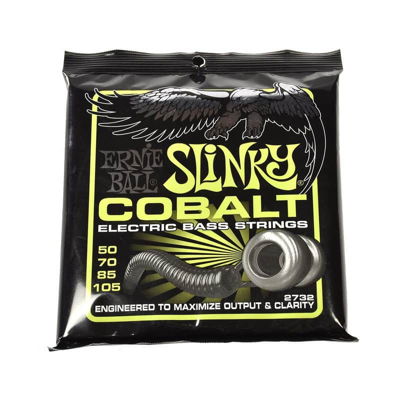 Ernie Ball 2732 Cobalt Regular Slinky Electric Bass Strings, .050 - .105 image 1