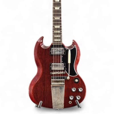 Gibson Custom Murphy Lab 1964 SG Standard Reissue w/ Maestro Ultra Light Aged Cherry Red image 7