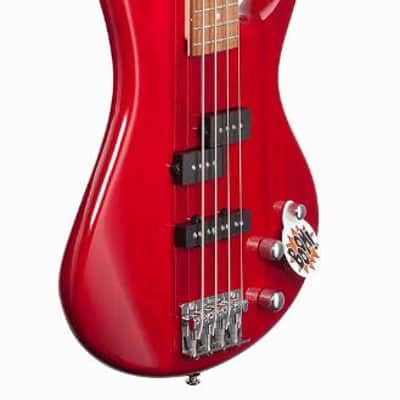 Ibanez Soundgear Gio GSR200TR 4 string 2000's - Transparent Red image 2
