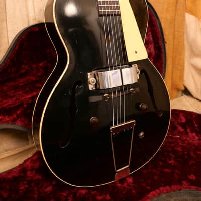 Vega Electric Spanish Archtop 1930's Black image 7