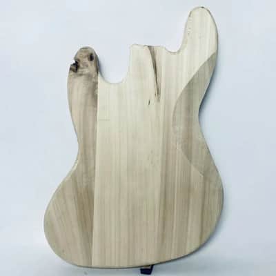 Basswood 4 String Jazz Bass Style Body image 6