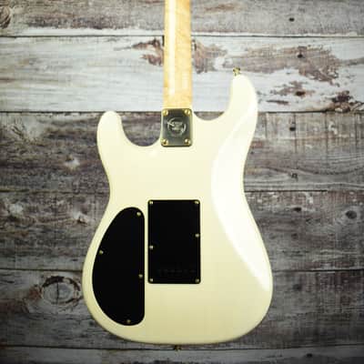 2007 Valley Arts Custom Pro Stratocaster See through blonde image 15