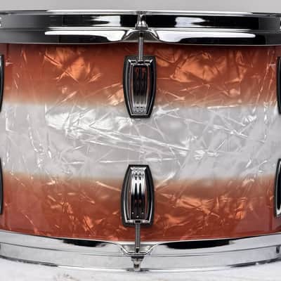 Ludwig 20/12/14/5x14" Classic Maple Downbeat Drum Set w/ Rail - Exclusive Fire Burst Pearl image 17
