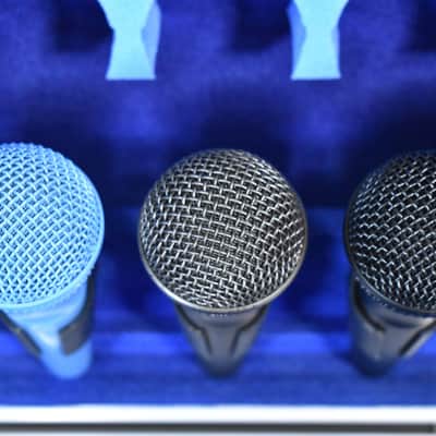 1980s Audio-Technica ATM41 "The Microphone Wardrobe" Colored Microphone Set image 5