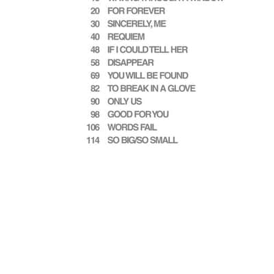 Dear Evan Hansen Easy Piano Vocal Selections image 3