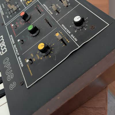 Vintage 1980s Moog Opus 3 Polyphonic Analog Synthesizer - As-Is Non-Tested Project image 12