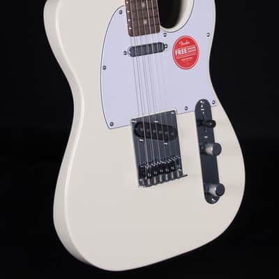 Squier Affinity Series Telecaster, Laurel FB, Olympic White image 4