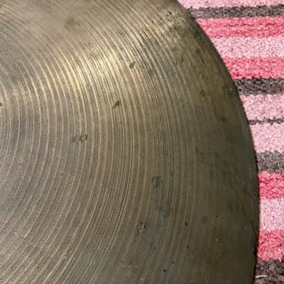 1960's Zildjian Avedis 15" Crash Hi Hat Cymbal 1403 Grams image 6