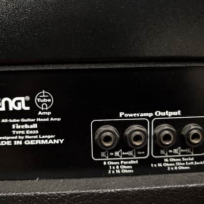 Engl Fireball 60 E625 2-Channel 60-Watt Guitar Amp Head image 3