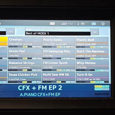 Yamaha MODX6 Synthesizer 2018 - Present - Black