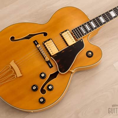 2003 Epiphone Elitist Byrdland Archtop, Near-Mint w/ Open Book Headstock, USA Pickups, Case & Tags, Japan Terada image 1