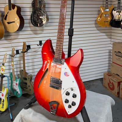 Rickenbacker 330/12 12 String Electric Guitar - Fireglo w/OHSC #711 image 6