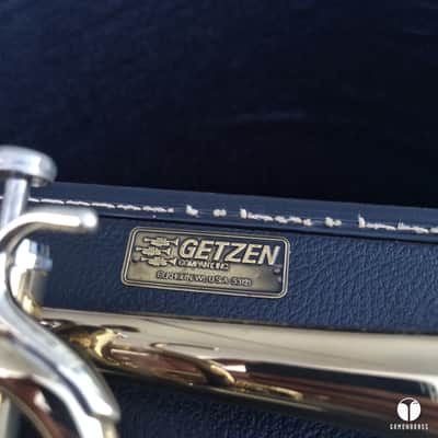 Getzen Capri Bb / A piccolo trumpet two leadpipe gamonbrass image 5