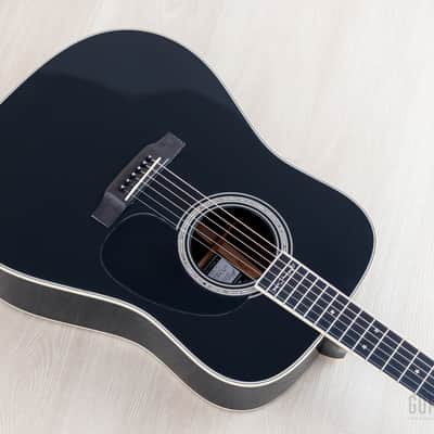 2010 Martin Johnny Cash Commemorative Edition D-35 Black, Near-Mint w/ Case & Hangtags image 11