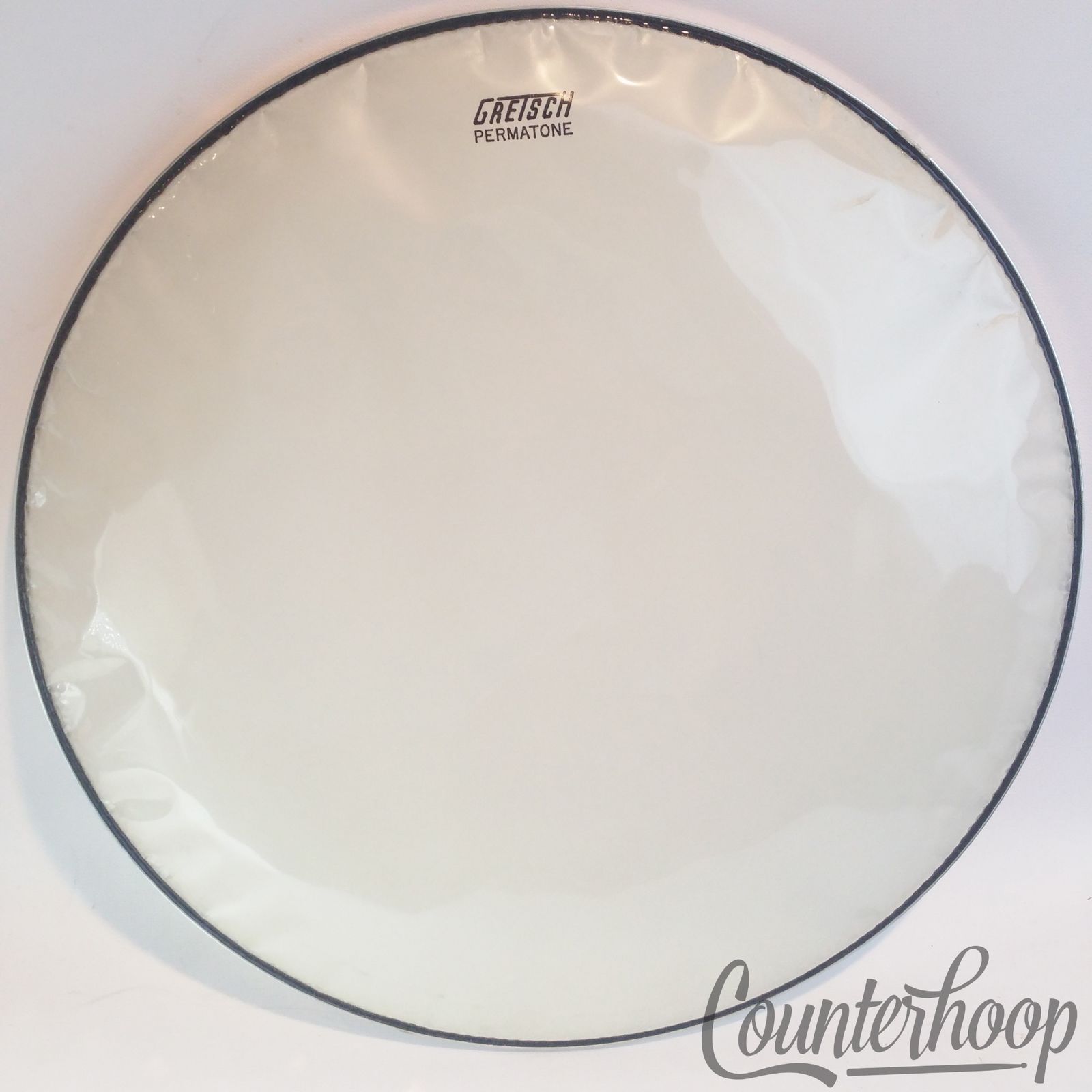 Gretsch 14" Clear Resonant Snare Drum Head Thin Permatone USA RB Vintage 60s* — main photograph