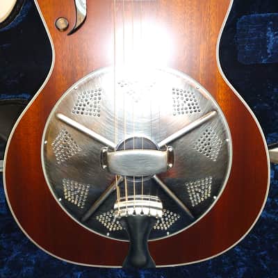 National Reso-Phonic El Trovador Cutaway 2025 Mahogany - IN STOCK NOW! image 4