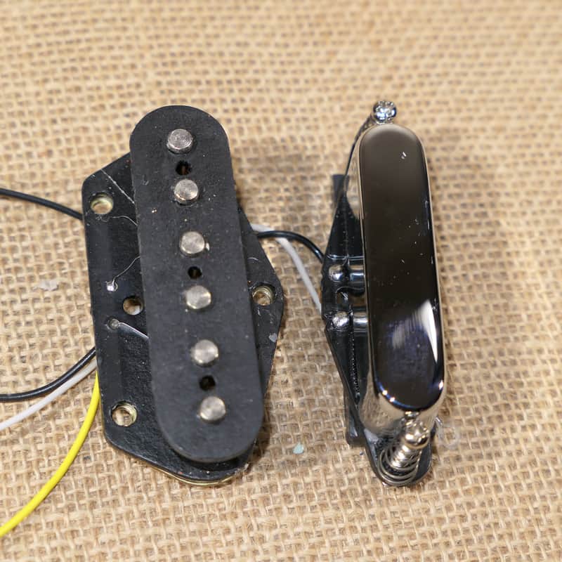 Pickups Chrome Black, Genuine 2021 Squier Bullet Telecaster - Same Day Shipping #DN05 image 1