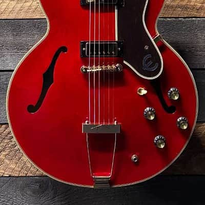 Gibson Epiphone Masterbilt "Gem Archer" Sheraton Cherry Red 25051512201 image 3