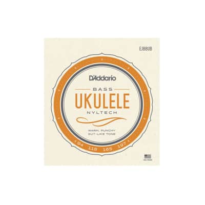 D'Addario EJ88UB Nyltech Bass Ukulele Strings image 1