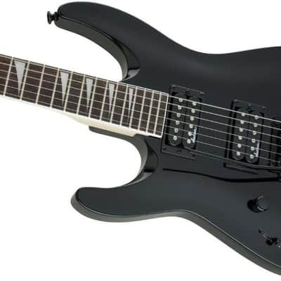 Jackson JS Series 6-String Dinky Arch Top JS22 DKA LH Electric Guitar with Amaranth Fingerboard and Maple Neck (Gloss Black) image 5