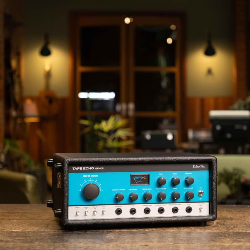 2019 – Present Echo Fix EF-X2 Tape Echo with Reverb Blue Panel