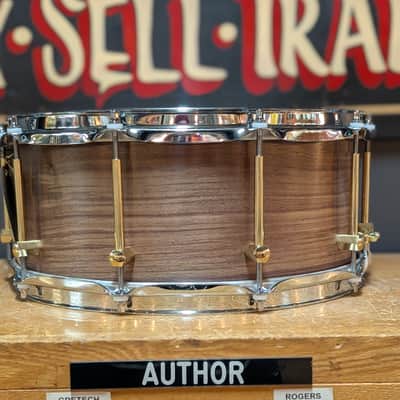Noble&Cooley 14X6 Walnut snare drum - Natural oil image 4