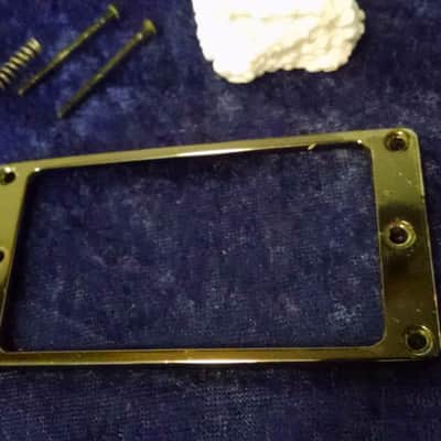 1990s Ibanez metal pickup ring cosmo black w/hardware image 2