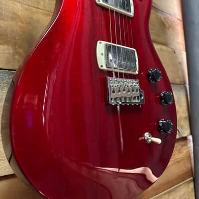 PRS SE DGT Standard Moons Vintage Cherry w/bag image 1