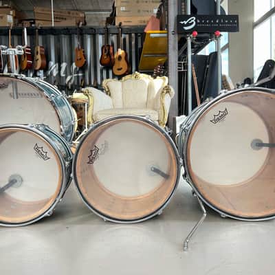 Ludwig "Bowling Ball" Blue Oyster 1970 image 17