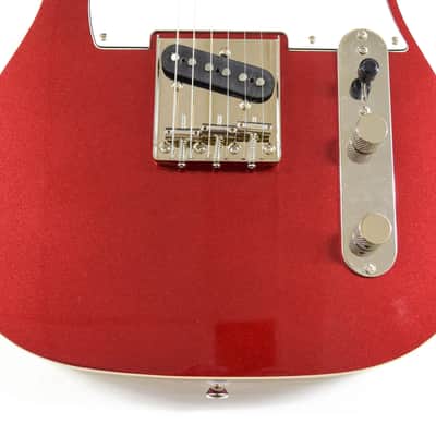 Squier Custom Esquire - Candy Apple Red image 3