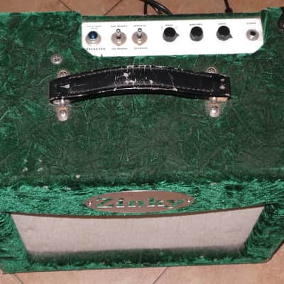 Zinky Velveteen Green Guitar Tube Amp Combo Amplifier image 4
