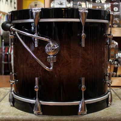 Sonor Prolite Outfit in Walnut Brown Burst 14x18 8x10 14x14 image 4