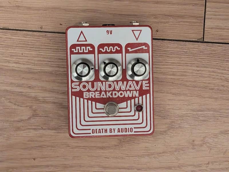 Death By Audio Soundwave Breakdown 2010s - Red image 1