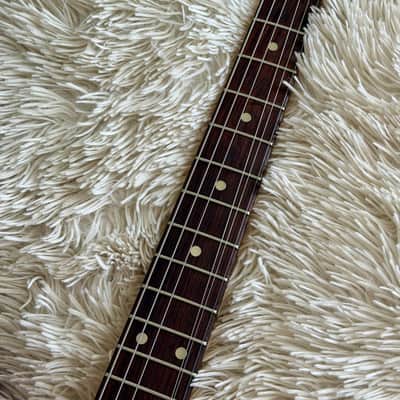 1965 Fender Jaguar Burgundy Mist Electric Guitar image 8