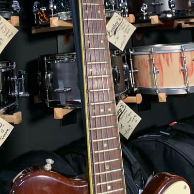 *USA MADE* 1970's Mosrite Stereo 350 6-String Electric Guitar in Mahogony Finish w/ Case (Rm4) image 3