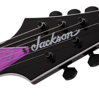 Jackson Pro Series Signature Marty Friedman MF-1 Electric Guitar. Ebony Fingerboard, Purple Mirror image 6