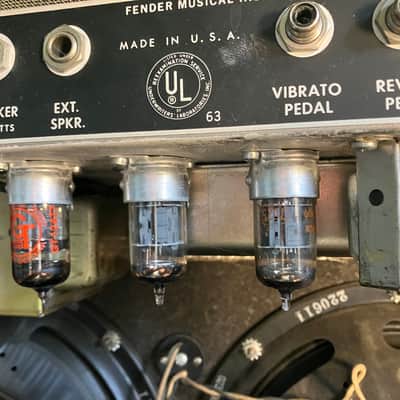 1966 Fender Vibrolux Reverb collector condition original image 7