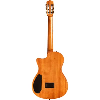Cordoba Stage Thinbody Classical Acoustic-Electric Guitar, Edge Burst image 6